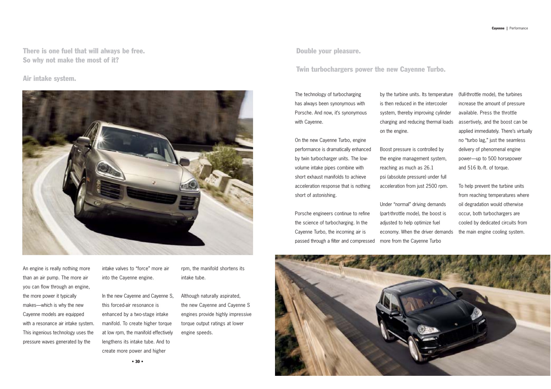 2008 Porsche Cayenne Brochure Page 40